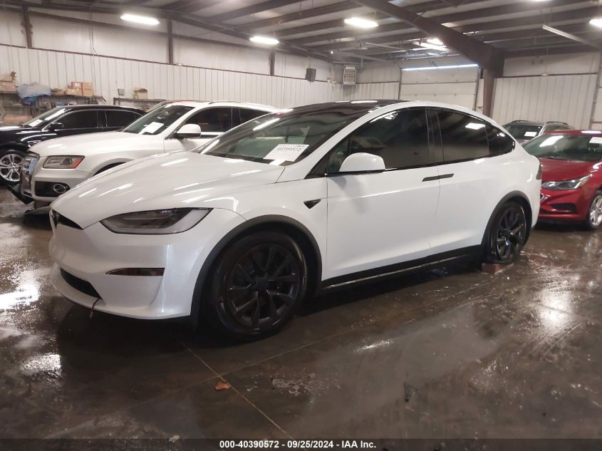 7SAXCBE52PF376994 2023 TESLA MODEL X - Image 2