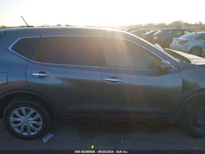 2015 Nissan Rogue S VIN: KNMAT2MV0FP536895 Lot: 40390606