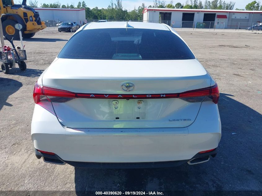 2019 Toyota Avalon Limited VIN: 4T1BZ1FB0KU011603 Lot: 40390620