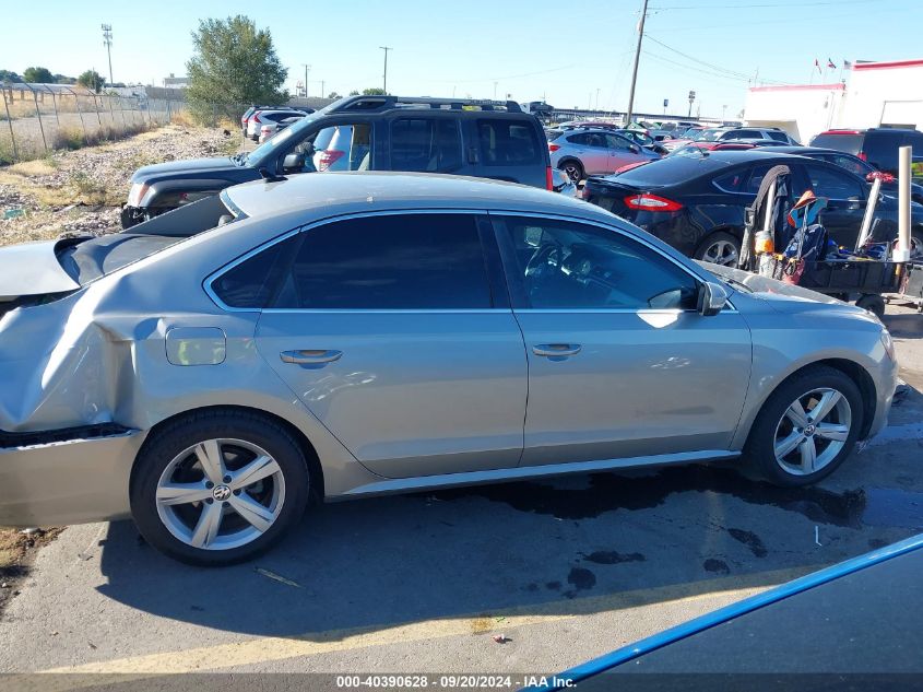 1VWBH7A31DC145956 2013 Volkswagen Passat 2.5L Se