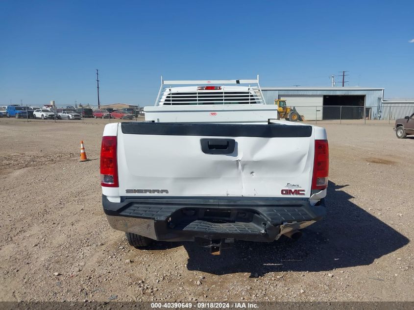 2013 GMC Sierra 2500Hd Work Truck VIN: 1GT11ZCG6DF101142 Lot: 40390649