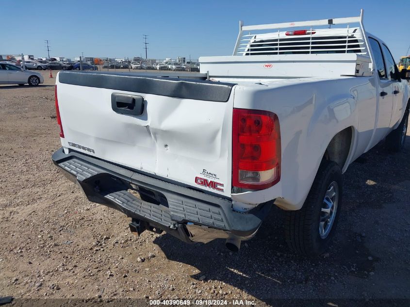 2013 GMC Sierra 2500Hd Work Truck VIN: 1GT11ZCG6DF101142 Lot: 40390649