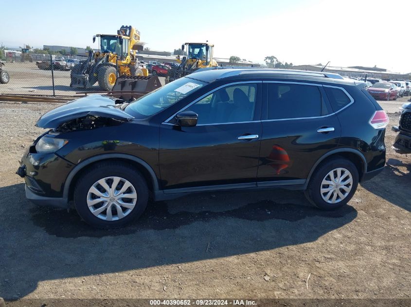 2016 Nissan Rogue S VIN: KNMAT2MT2GP670372 Lot: 40390652