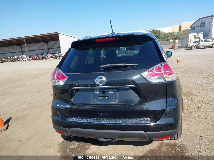 2016 Nissan Rogue S VIN: KNMAT2MT2GP670372 Lot: 40390652