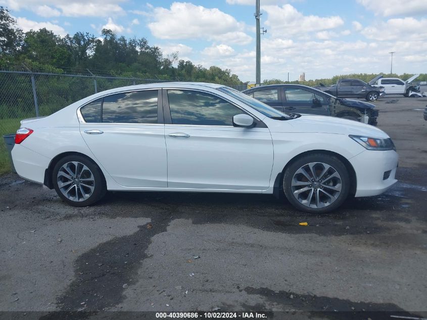 1HGCR2F58EA140981 2014 Honda Accord Sport