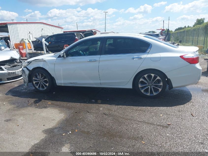 1HGCR2F58EA140981 2014 Honda Accord Sport