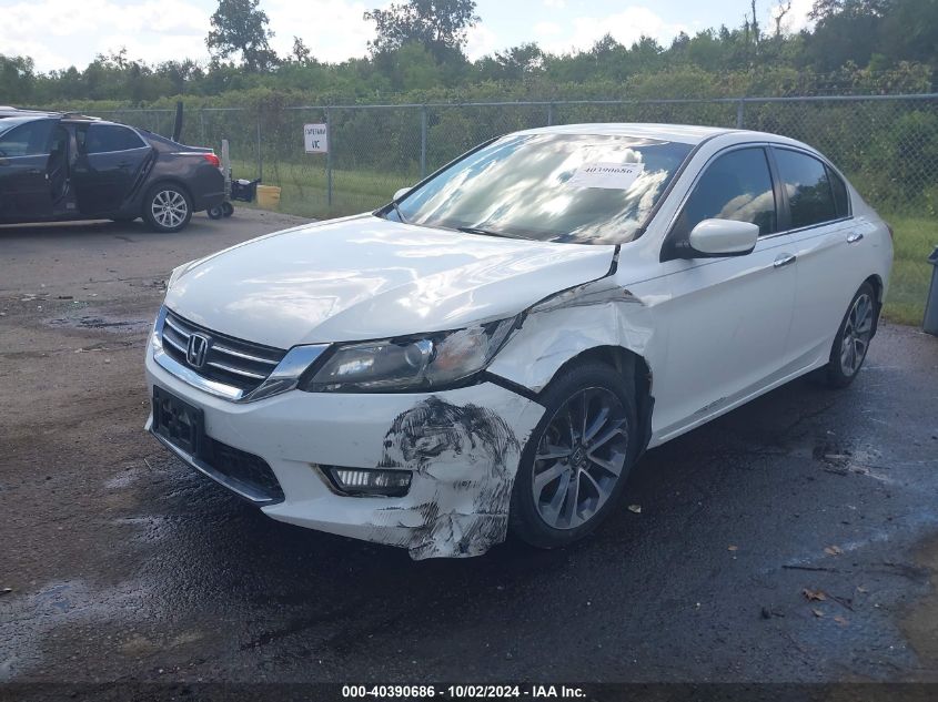 1HGCR2F58EA140981 2014 Honda Accord Sport