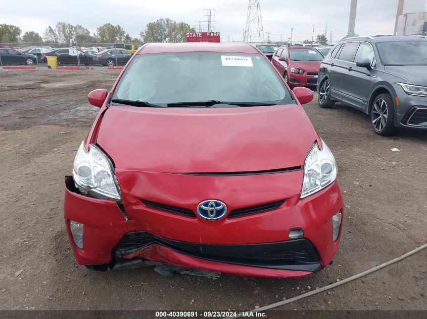 JTDKN3DU9E0386496 2014 Toyota Prius Four