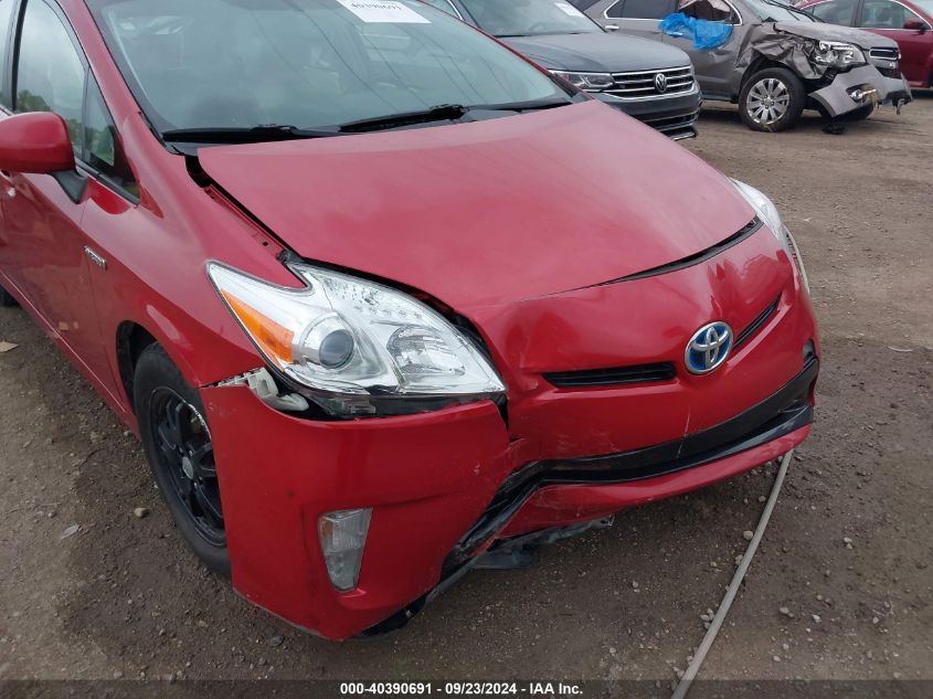 JTDKN3DU9E0386496 2014 Toyota Prius Four