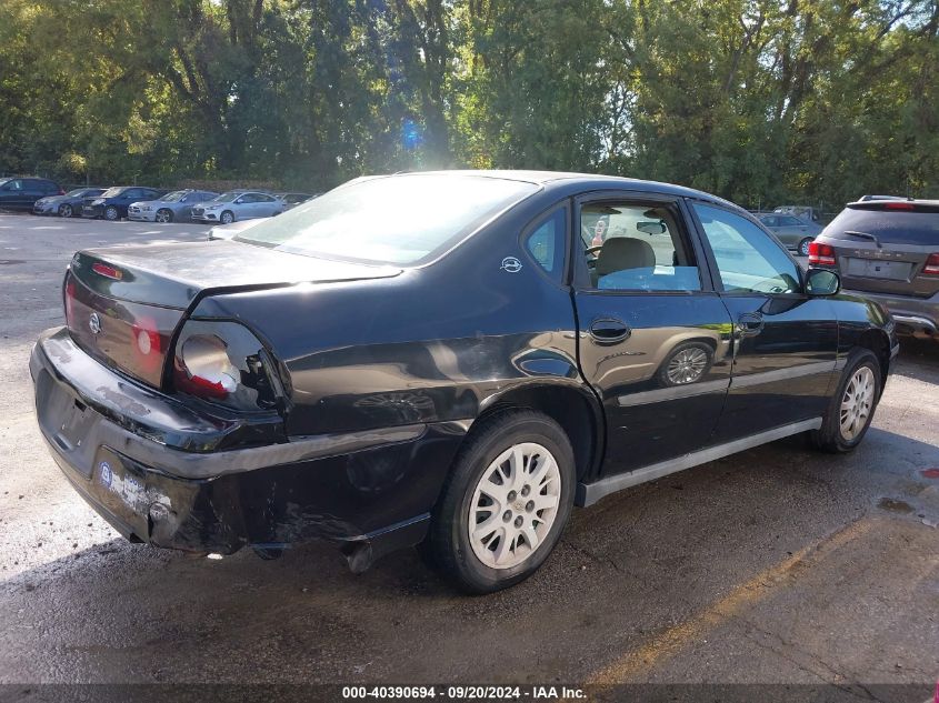 2002 Chevrolet Impala VIN: 2G1WF52E429313004 Lot: 40390694