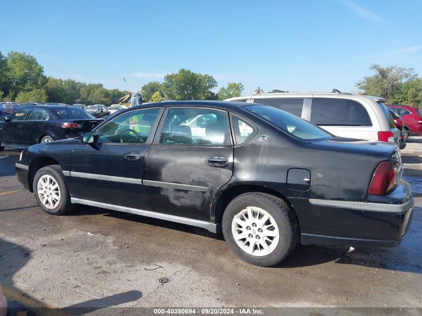 2002 Chevrolet Impala VIN: 2G1WF52E429313004 Lot: 40390694