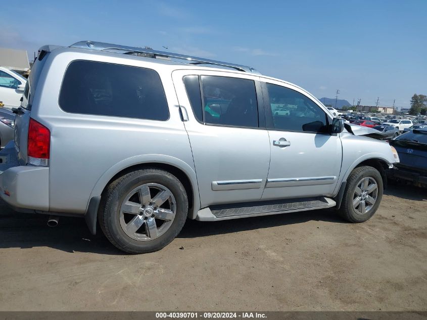 2010 Nissan Armada Platinum VIN: 5N1AA0ND7AN616520 Lot: 40390701