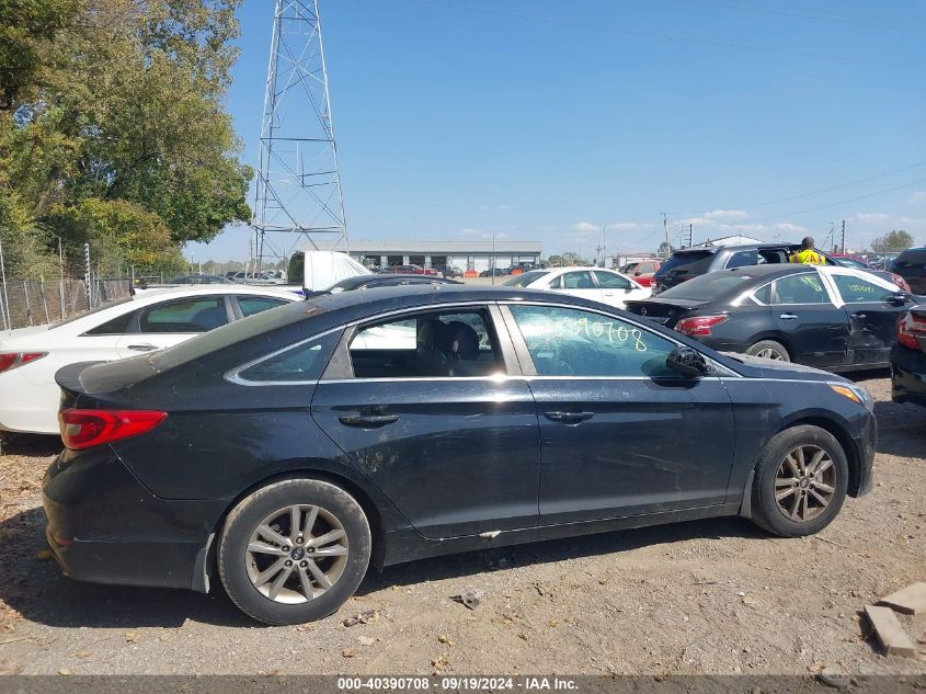 2015 Hyundai Sonata Se VIN: 5NPE24AF0FH144993 Lot: 40390708