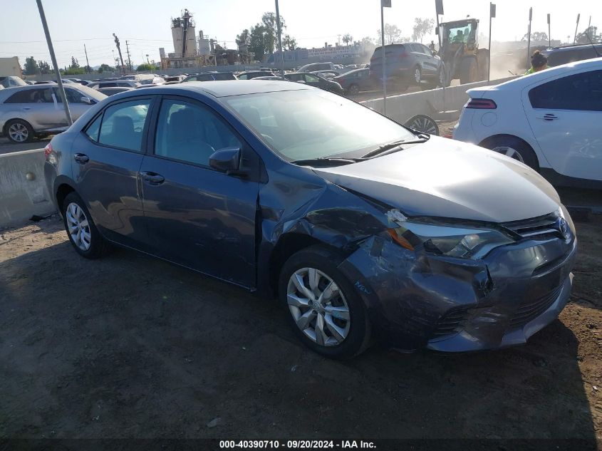 2016 TOYOTA COROLLA LE - 5YFBURHE1GP567612