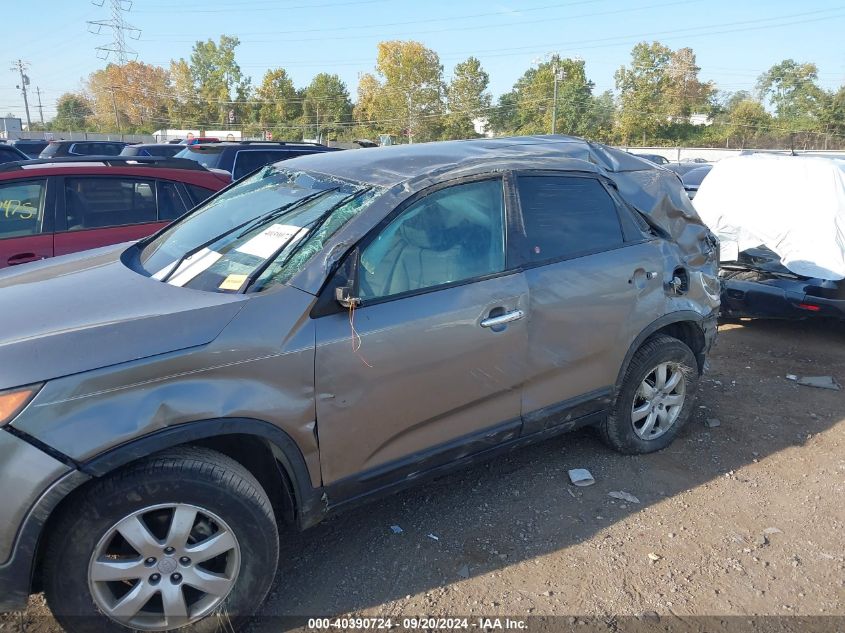 2011 Kia Sorento Lx VIN: 5XYKT3A19BG186921 Lot: 40390724