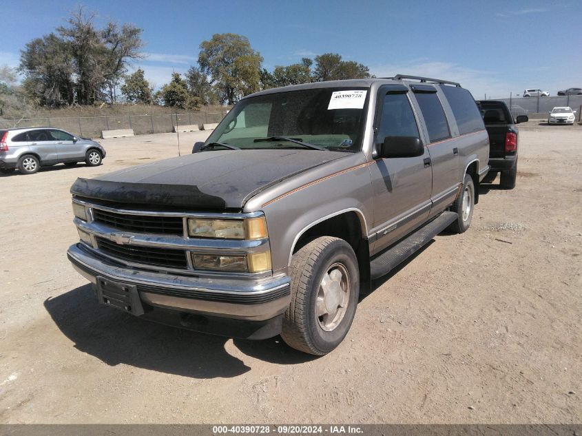 1999 Chevrolet Suburban 1500 Lt VIN: 3GNFK16R0XG147061 Lot: 40390728