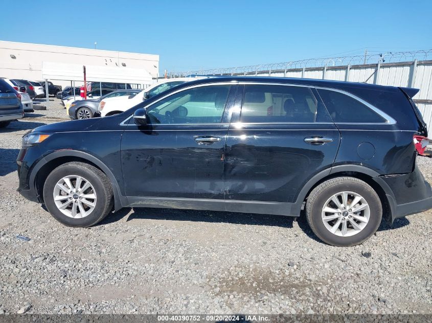 2019 Kia Sorento 2.4L L VIN: 5XYPG4A31KG577563 Lot: 40390752