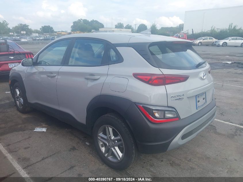 2022 Hyundai Kona Se VIN: KM8K22AB9NU898785 Lot: 40390767