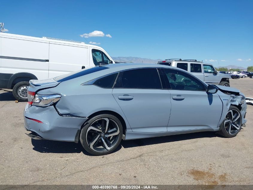 2022 Honda Accord Hybrid Sport VIN: 1HGCV3F27NA027336 Lot: 40390768