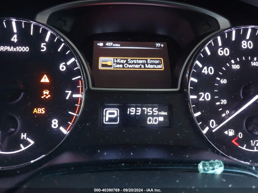 2013 NISSAN ALTIMA 2.5 SL - 1N4AL3AP1DN419689