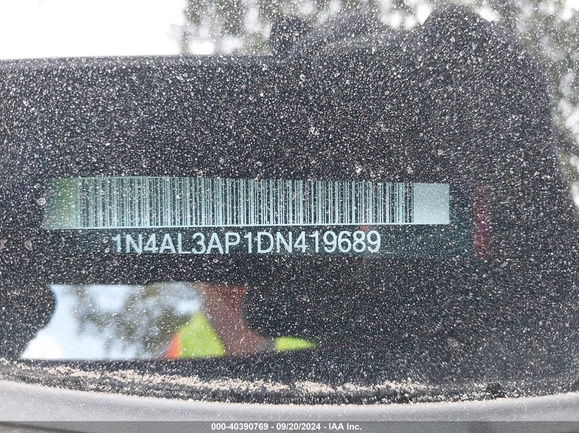 2013 NISSAN ALTIMA 2.5 SL - 1N4AL3AP1DN419689