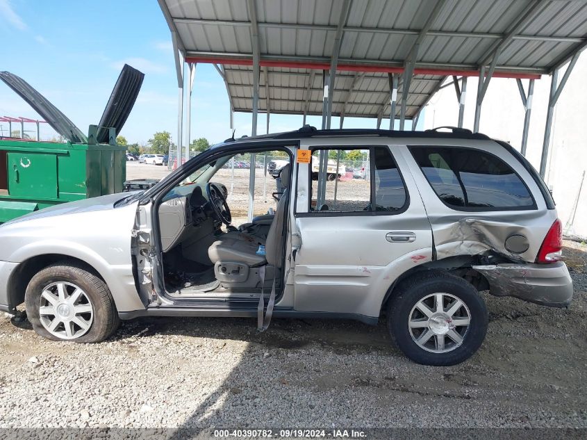 2004 Buick Rainier Cxl Plus VIN: 5GADT13SX42358908 Lot: 40390782