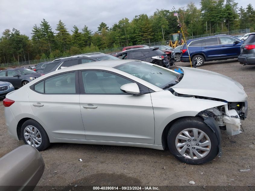 2017 Hyundai Elantra Se VIN: KMHD74LF9HU370268 Lot: 40390814