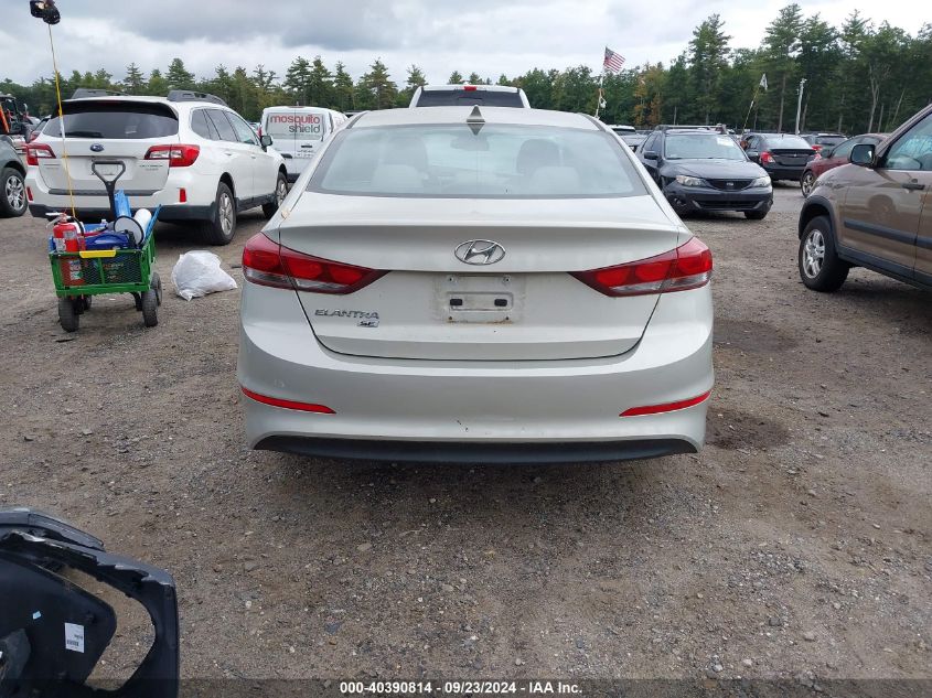 2017 Hyundai Elantra Se VIN: KMHD74LF9HU370268 Lot: 40390814