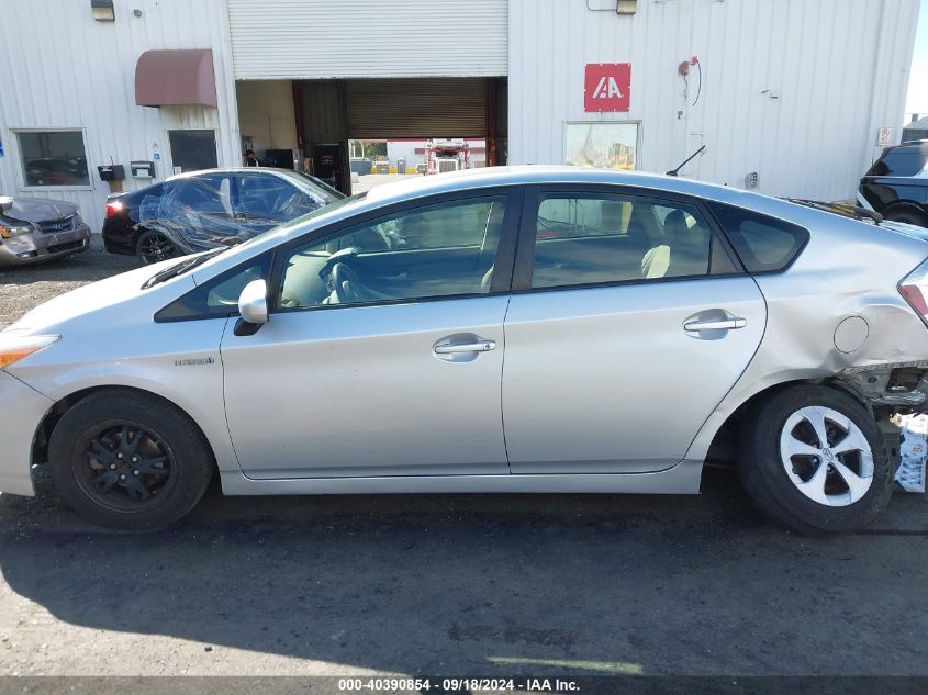 JTDKN3DU2E0392687 2014 Toyota Prius Two