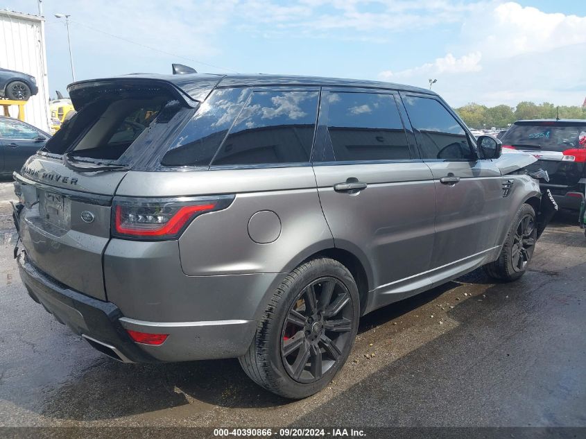 2019 Land Rover Range Rover Sport Hse Dynamic VIN: SALWV2SV0KA421061 Lot: 40390866