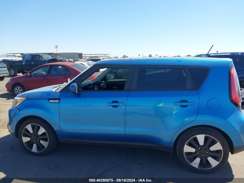 2016 Kia Soul + VIN: KNDJP3A56G7315186 Lot: 40390875