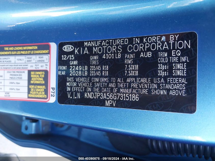 KNDJP3A56G7315186 2016 Kia Soul +