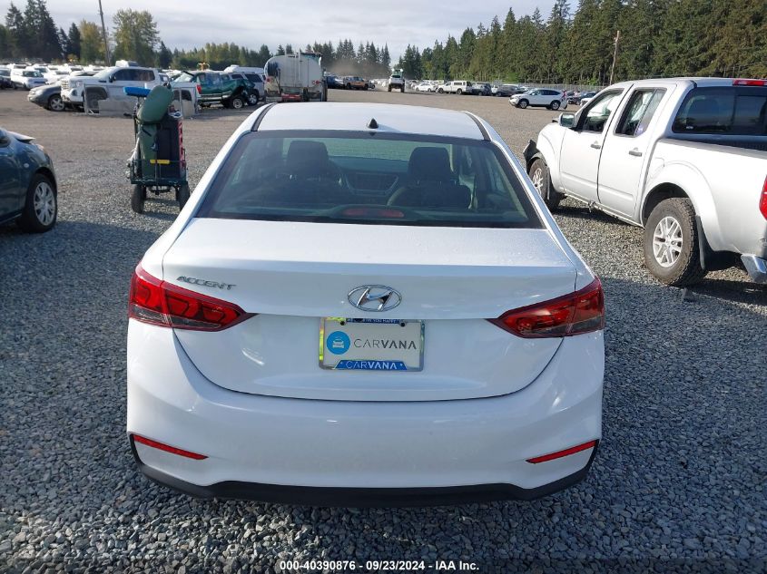 2022 Hyundai Accent Se VIN: 3KPC24A61NE169394 Lot: 40390876