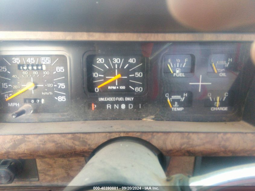 1986 Ford F150 VIN: 1FTEX14N3GKB91196 Lot: 40390881