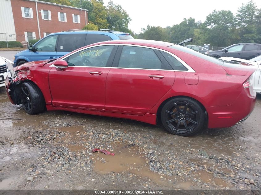 2014 Lincoln Mkz VIN: 3LN6L2G94ER827603 Lot: 40390910