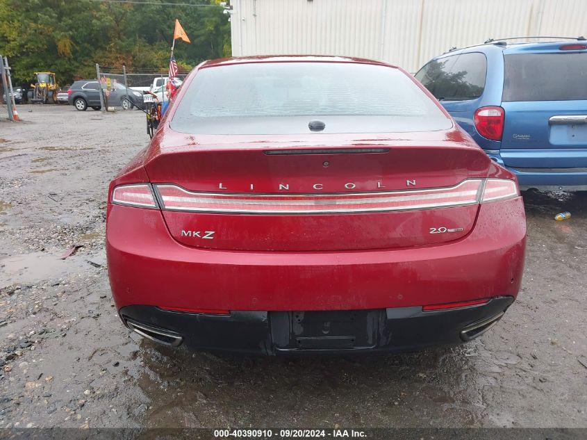 2014 Lincoln Mkz VIN: 3LN6L2G94ER827603 Lot: 40390910