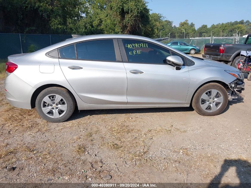 2018 Chevrolet Cruze Ls Auto VIN: 1G1BC5SM1J7102308 Lot: 40390911