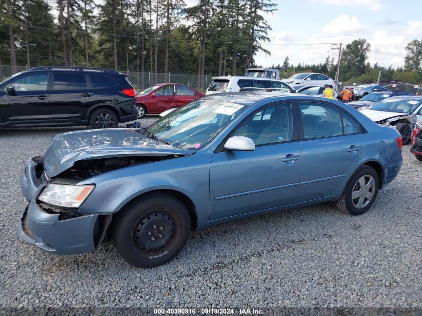 5NPET4AC6AH654115 2010 Hyundai Sonata Gls