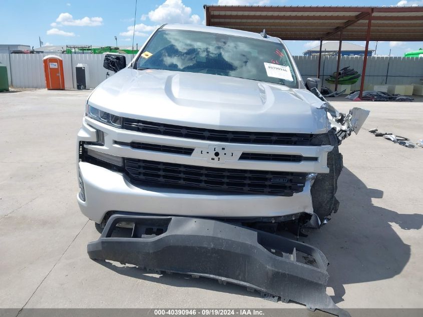 2022 Chevrolet Silverado 1500 Ltd 2Wd Short Bed Custom VIN: 1GCPWBEK9NZ237110 Lot: 40390946