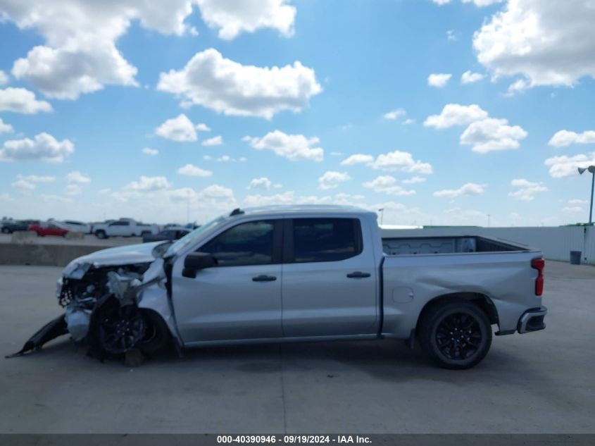 2022 Chevrolet Silverado 1500 Ltd 2Wd Short Bed Custom VIN: 1GCPWBEK9NZ237110 Lot: 40390946