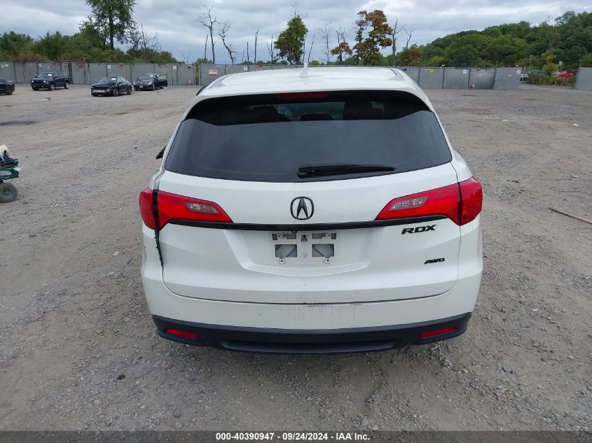 2015 Acura Rdx Technology VIN: 5J8TB4H5XFL030484 Lot: 40390947