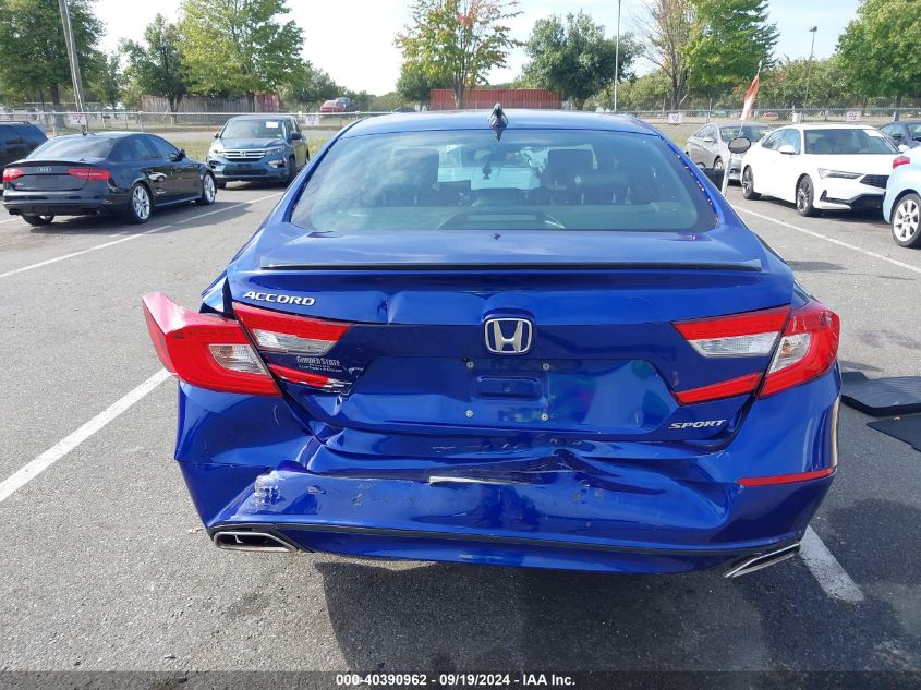 2021 Honda Accord Sport VIN: 1HGCV1F39MA007388 Lot: 40390962