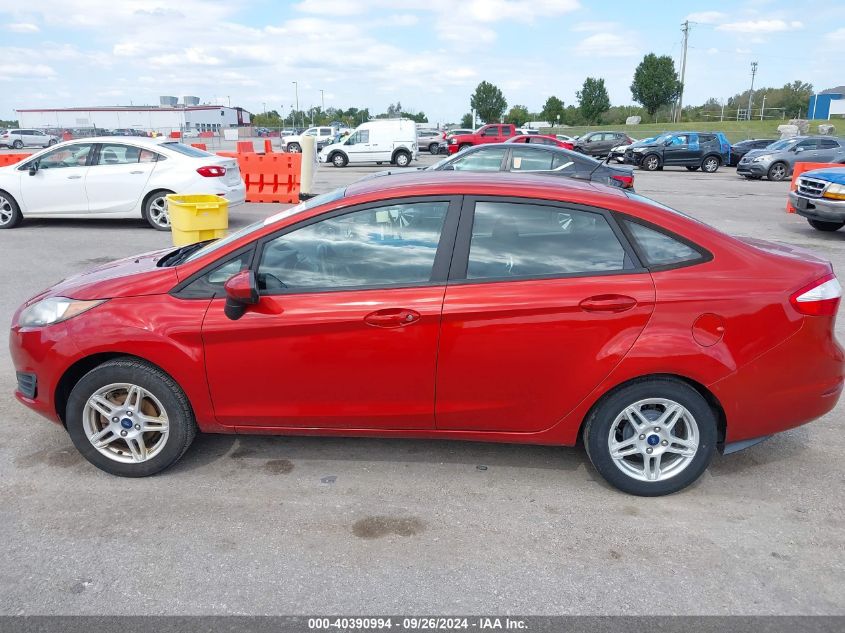 2019 Ford Fiesta Se VIN: 3FADP4BJ5KM165851 Lot: 40390994