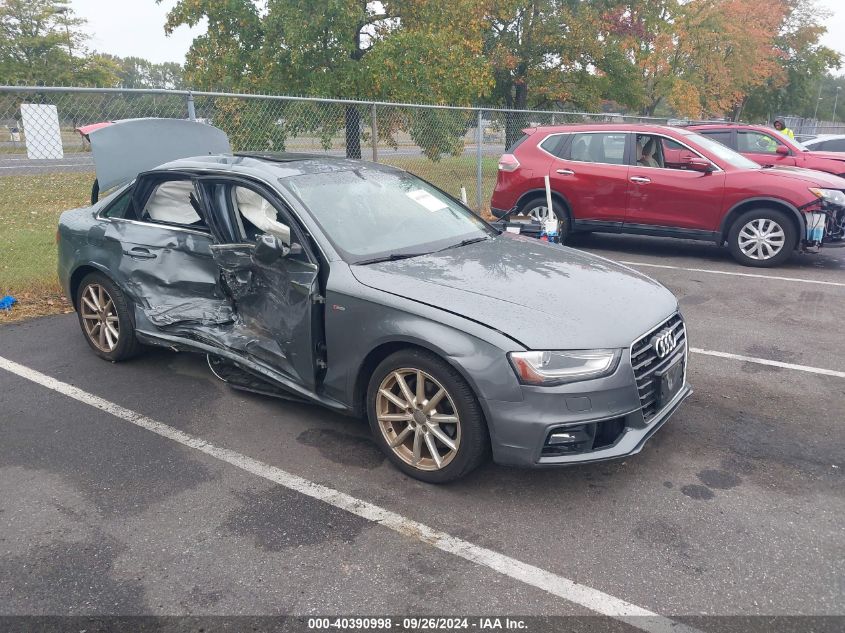 2015 AUDI A4 2.0T PREMIUM - WAUFFAFL9FN035130