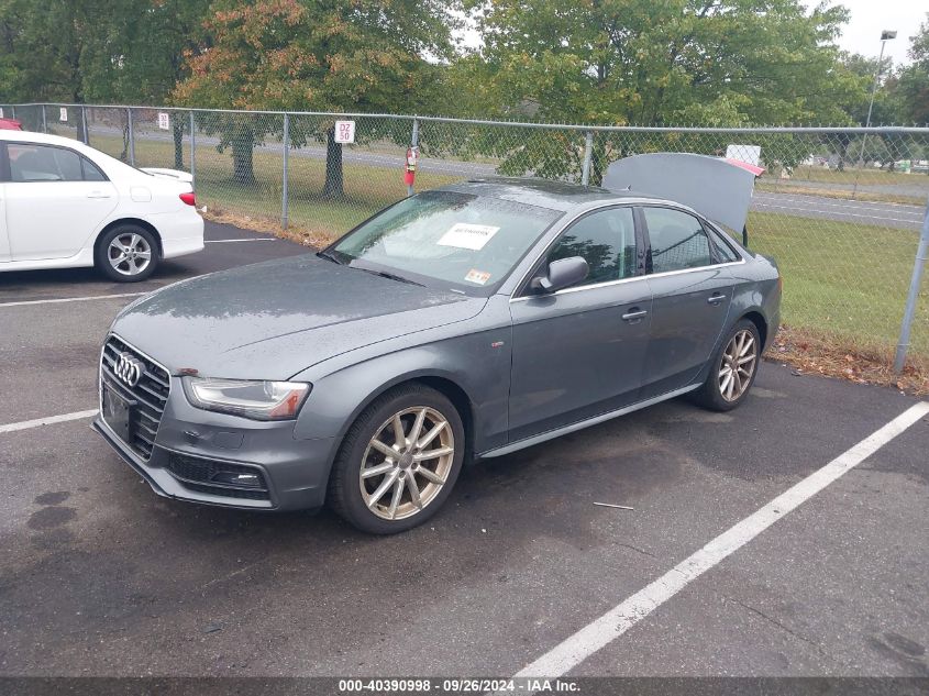 2015 AUDI A4 2.0T PREMIUM - WAUFFAFL9FN035130