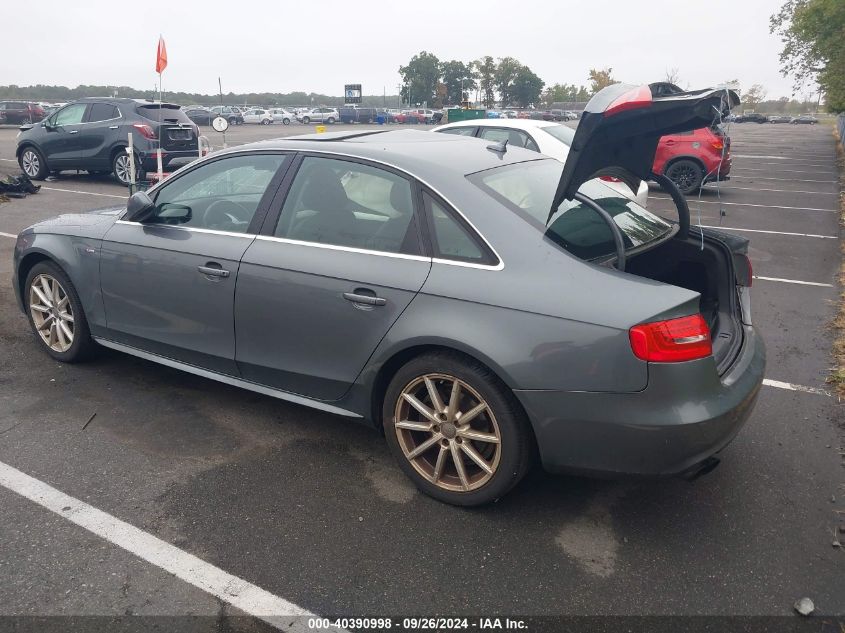 2015 AUDI A4 2.0T PREMIUM - WAUFFAFL9FN035130