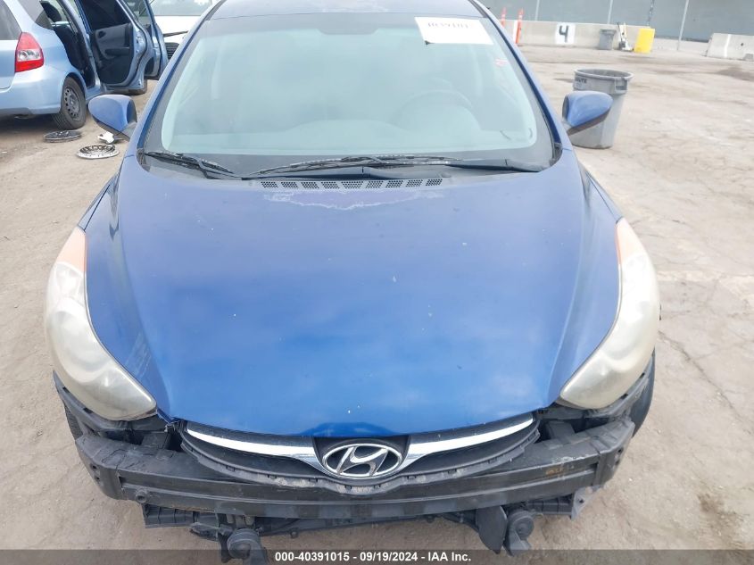 2013 Hyundai Elantra Gls VIN: KMHDH4AE9DU730852 Lot: 40391015