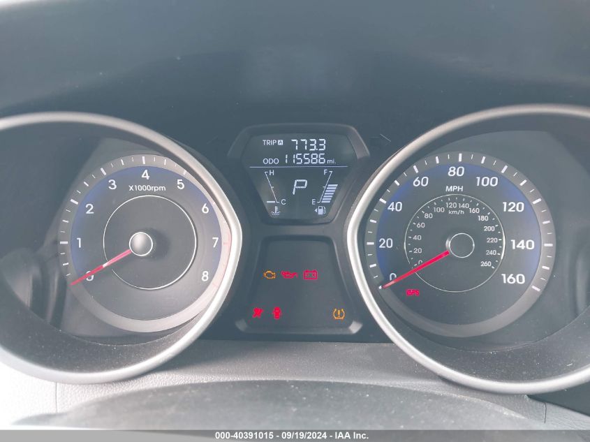 KMHDH4AE9DU730852 2013 Hyundai Elantra Gls