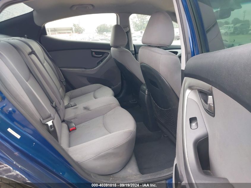 2013 HYUNDAI ELANTRA GLS - KMHDH4AE9DU730852