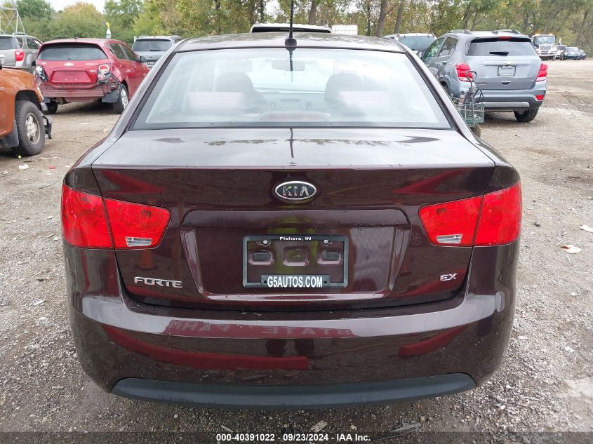 2010 Kia Forte Ex VIN: KNAFU4A21A5240441 Lot: 40391022